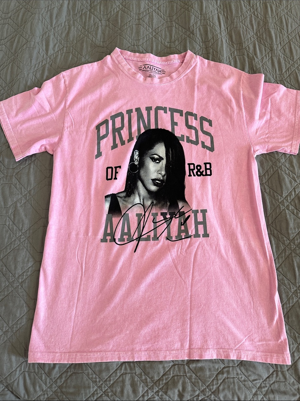 Aaliyah Shirt Queen Size XL Pink